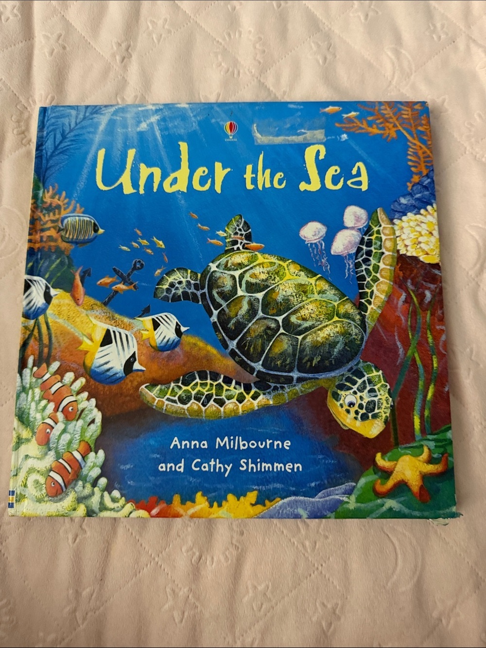 Blue and Green Kids Toy Book Cover - Under the Sea